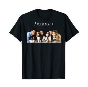 Friends Group Shot Milkshake Portrait T-Shirt
